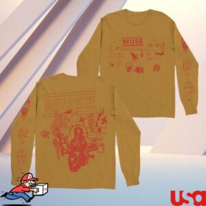 Muse Store Merch Sketches Of Symmetry Long Sleeve T-Shirt