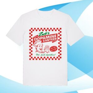 Jim’ll Paint It Merch Store Zuck’s Dopamine Canteen Unisex T-Shirt