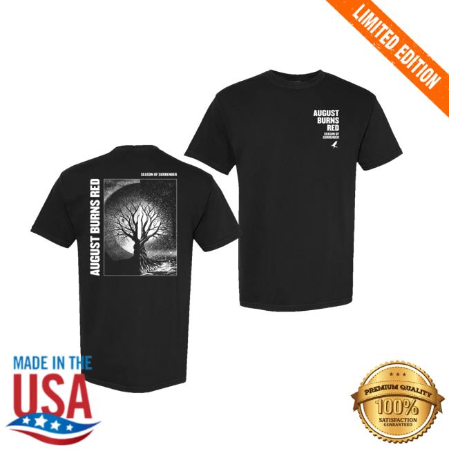 Fearless Records Store Merch August Burns Red Split Seasons T-Shirt 2 Fearless Records Store Merch August Burns Red Split Seasons T-Shirt