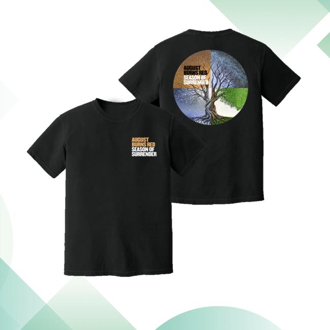 Fearless Records Store Merch August Burns Red Circle Of Seasons T-Shirt 2 Fearless Records Store Merch August Burns Red Circle Of Seasons T-Shirt