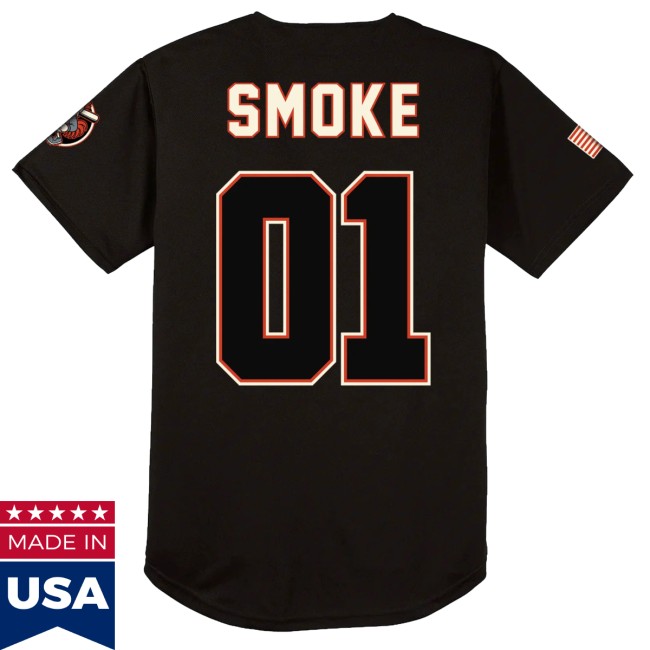 Blackberry Smoke Store Merch Blackberry Smoke Official Baseball Jersey 3 Blackberry Smoke Store Merch Blackberry Smoke Official Baseball Jersey
