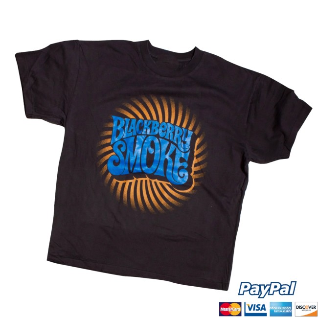 Blackberry Smoke Store Merch Blackberry Smoke Vintage Worn Style Tee