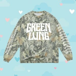Green Lung Store Merch This Heathen Land Camo Long Sleeve
