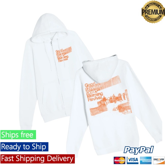 Good Charlotte Store Merch Limited Edition Reimagined Good Morning Revival Zip-Up Hoodie 3 Good Charlotte Store Merch Limited Edition Reimagined Good Morning Revival Zip-Up Hoodie