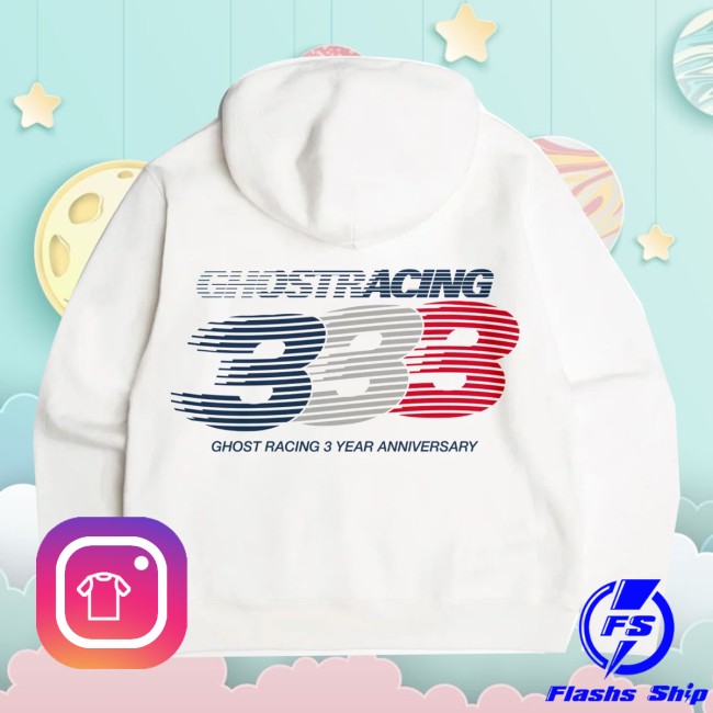 Official Ghost Racing Store Merch 333 Year Anniversary Hoodie - White 3 Official Ghost Racing Store Merch 333 Year Anniversary Hoodie - White