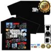 Official Ghost Racing Store Merch Gta 6 Shirt - Black