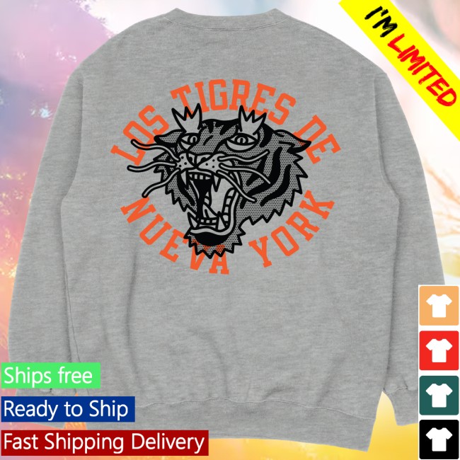 The Peralta Project Store Merch Los Tigres De Ny Crewneck 4 The Peralta Project Store Merch Los Tigres De Ny Crewneck