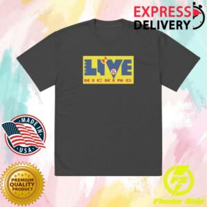 Bbc Shop Merch Live & Kicking Oversized T-Shirt Retro Logo