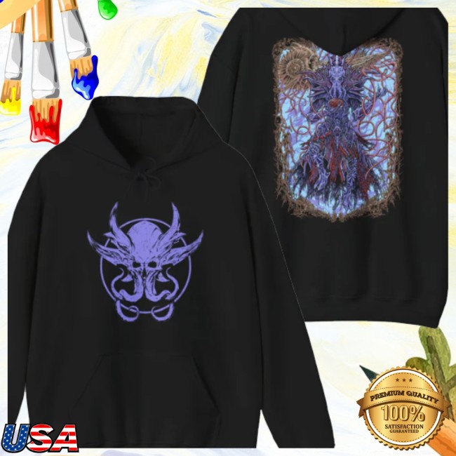 Drippy Souls Store Merch The Emperor Mind Flayer Hooded Sweatshirt