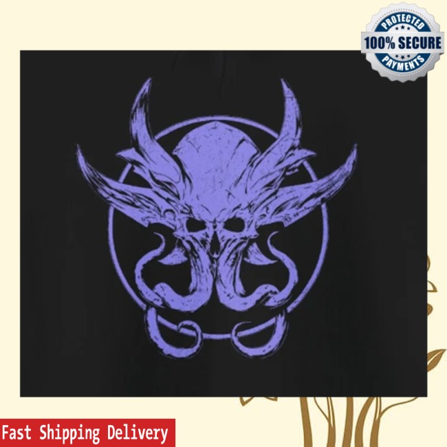 Drippy Souls Store Merch The Emperor Mind Flayer Hooded Sweatshirt