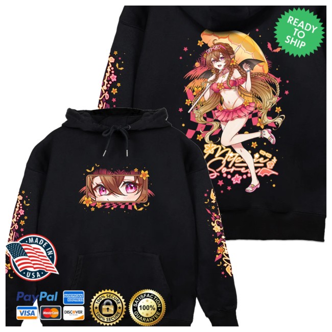 Uwu Market Store Merch Mitchie Soren 'Paradise Bat' Hoodie 4 Uwu Market Store Merch Mitchie Soren 'Paradise Bat' Hoodie