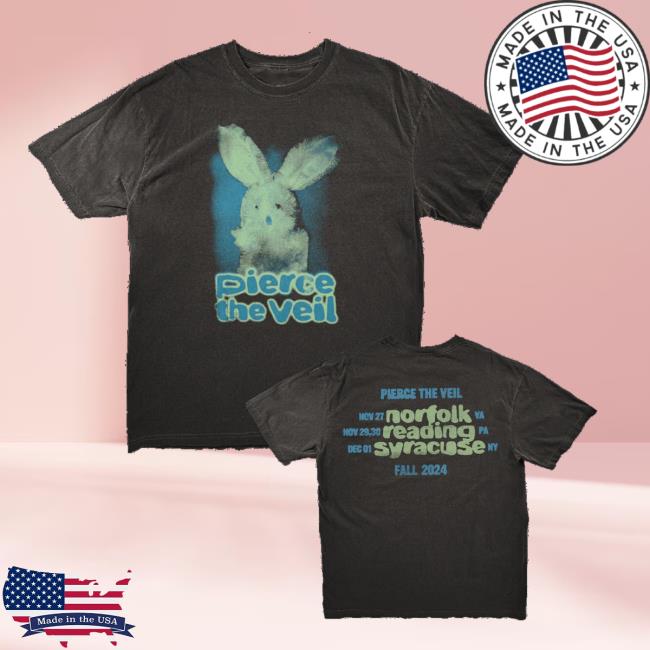 Pierce The Veil Merch Store Rabbit Black Tee 2 Pierce The Veil Merch Store Rabbit Black Tee