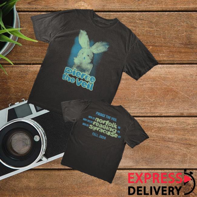 Pierce The Veil Merch Store Rabbit Black Tee 3 Pierce The Veil Merch Store Rabbit Black Tee