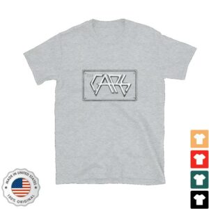 Manhead Shop Merch The Cars Grey License Plate T-Shirt