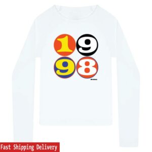 Drama Call Merch Store 1998′ Womens Longsleeve Tee White