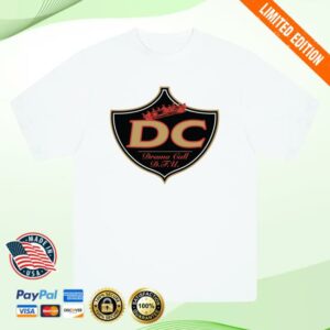 Drama Call Merch Store Crest Tee White
