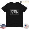 Manhead Merch Store The Cars Black License Plate T-Shirt