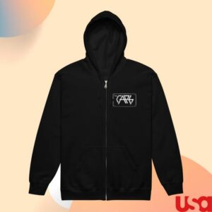 Manhead Merch Store The Cars License Plate Zip Hoodie
