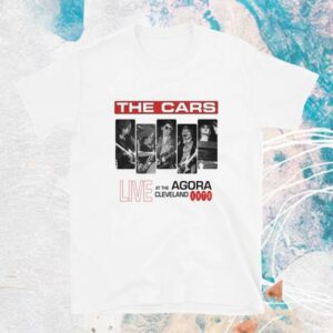 Manhead Merch Store The Cars Live In Cleveland T-Shirt
