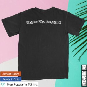 Suicide Machines Detroit Store Merch Destruction By Definition 30Th Anniversary Tee