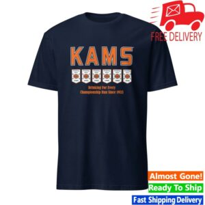 Kams Champaign Store Merch Kams Banner Softstyle Navy T-Shirt