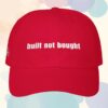 Usa Biker Leather Store Merch Dad Cap Built Not Bought Embroidered Baseball Hat