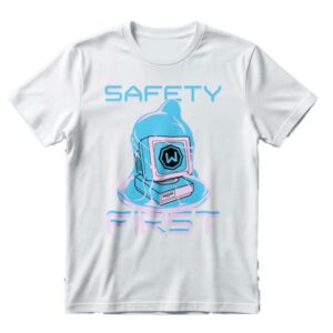 Windscribe Merch Shop Safety First Tee