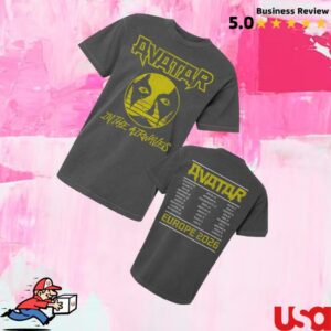 Avatar Metal Merch Store Airwaves Tour Tee