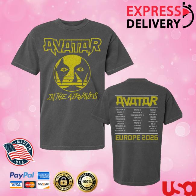 Avatar Metal Merch Store Airwaves Tour Tee