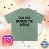 Kyle Gray Merch Store God Has Handled The Details Snow Washed Oversized Cotton T-Shirt