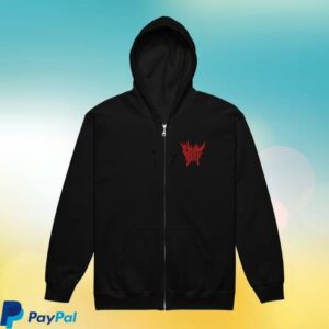 Steam Powered Giraffe Merch Store Metal Spg Logo Zip-Up Hoodie