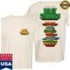 Billy Strings Store Merch Funky Text Tee With Dates (Logan Fox)