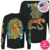Billy Strings Store Merch Tiger Battle Long Sleeve Tee With Dates (Matt Trievel)