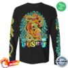 Billy Strings Store Merch Tiger Battle Long Sleeve Tee With Dates (Matt Trievel)