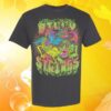 Billy Strings Store Merch Tiger Battle Long Sleeve Tee With Dates (Matt Trievel)