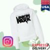 Linkin Park Merch Store Mtm Logo Youth White Hoodie