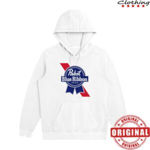 Pabst Blue Ribbon Merch Store Classic Logo Hoodie