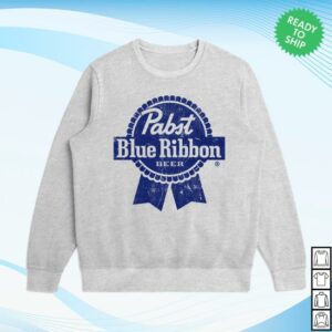 Pabst Blue Ribbon Merch Store Vintage Crewneck