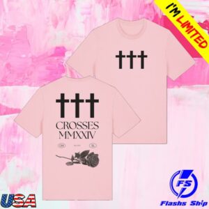 Crossescult Merch Store ††† Mmxxiv Pink Tee