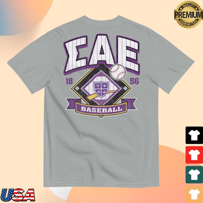 Sigma Alpha Epsilon Shop Merch Sae Vintage Baseball T-Shirt