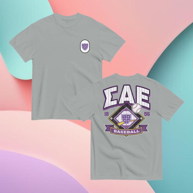 Sigma Alpha Epsilon Shop Merch Sae Vintage Baseball T-Shirt