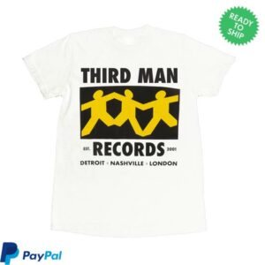 Third Man Records Merch Store Paper Chain T-Shirt