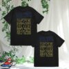 No Doubt Shop Merch Tragic Kingdom Tracklist Tee