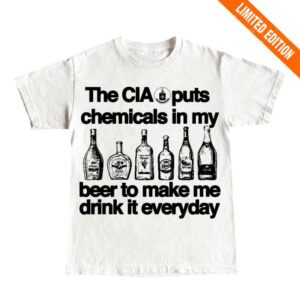 Barely Legal Clothing Merch Store Cia Beer Chemicals 6Oz Cotton T-Shirt