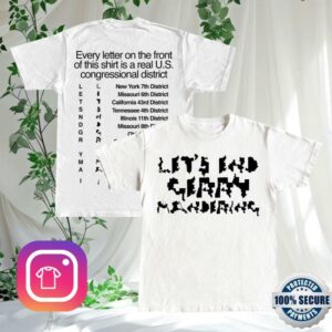 Barely Legal Clothing Merch Store Gerrymandering 6Oz Cotton T-Shirt