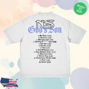 Nasir Jones Store Merch 20Th Anniversary Of Gods Son Tee Ii