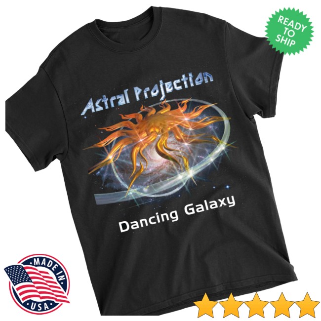 Astral Projection Store Merch Astral Projection - Dancing Galaxy - Official T-Shirt 3 Astral Projection Store Merch Astral Projection - Dancing Galaxy - Official T-Shirt
