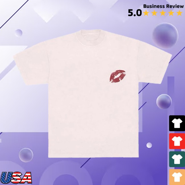 Adele Store Merch Pink Lips Munich Tee 5 Adele Store Merch Pink Lips Munich Tee