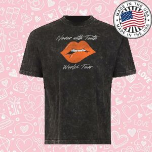 Merchlabs Zack Peter Never With Teeth Heavyweight Tee