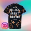 Citizen Soldier Merch Store Feelings Aren't Forever Acid Wash T-Shirt